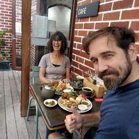 Go the falafel plate at Kapara  in Fremantle