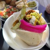 Falafel pita  at Kapara  in Fremantle
