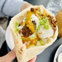 Falafel Pita  at Kapara  in Fremantle
