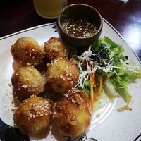 Fried rice balls at Chay Corner in Da Lat