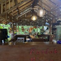 Bar en buiten zit gedeelte  at Podok Pizza in 