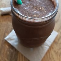 Peanut butter and chocolate smoothie with cbd at Little Collins CBD  in Dublin