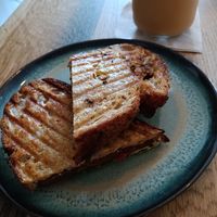 BLT with roasted red peppers instead of tomato at Little Collins CBD  in Dublin