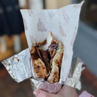 Feb ‘26 | seitan wrap  at Chiki Monkey in Bristol