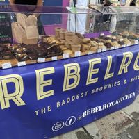 Stall at Cirencester vegan show   at RebelRox Kitchen in Bristol