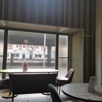 Living room feeling with rain outside at Bakery Bakery  - ThreeOfive in Zurich