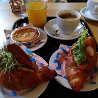 Gefüllte Gipfeli, Chäschüchli at Bakery Bakery  - ThreeOfive in Zurich