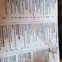 Menu at Erie Social Club in Erie