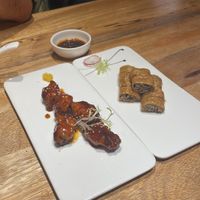 Faux spare ribs and tofu stuffed filo  at Zǎozǐ Shù - Vegetarian Life Style - JiangNing in Shanghai