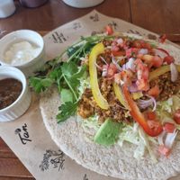 Vegan taco at TAN HOSTEL x CAFE in Ao Nang