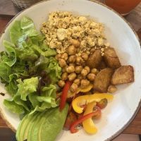 vegan Buddha bowl  at TAN HOSTEL x CAFE in Ao Nang