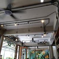 Inside restaurant #Veganuary at TAN HOSTEL x CAFE in Ao Nang