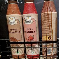 Vegan toppings at Gelato Fantasy Castello in Venice