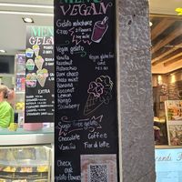 Vegan Options! at Gelato Fantasy Castello in Venice