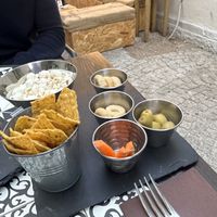 Aperitivo snacks   at Mint Julep Cocktail & Pizza Gurmé in Olbia