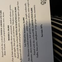   at Mint Julep Cocktail & Pizza Gurmé in Olbia