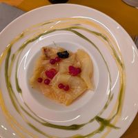 Pineapple carpaccio ♥️ at Il Piatto Sbeccato in Udine