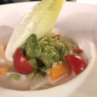 Insalata fredda verdure, avocado, cocco e lime   at Il Piatto Sbeccato in Udine