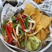 Fajitas tacos  at Bubbakoo's Burritos in Orlando