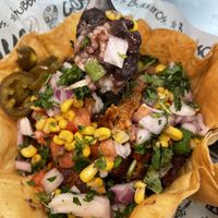 Taco salad  at Bubbakoo's Burritos in Orlando