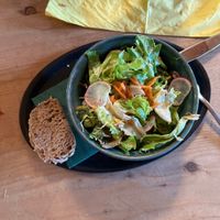 Green saladd  at Artemisia  in Stiefenhofen