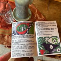 Tea menu  at Artemisia  in Stiefenhofen