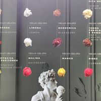   at Dimatteo Gelateria in Ljubljana