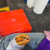 Crunchy tofu at Extra Würstel - Kiosk in Vienna