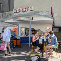  at Extra Würstel - Kiosk in Vienna