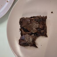 Brownie at The Village Kitchen in Market Harborough