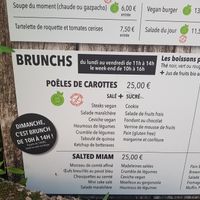 vegan brunch option at Bistrot and Chocolat in Strasbourg