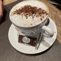 Great Coffee and great cakes  at Bistrot and Chocolat in Strasbourg