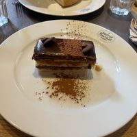 Coffee Chocolate Slice at Bistrot and Chocolat in Strasbourg