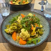 Coconut Vegetable Curry at Bistrot and Chocolat in Strasbourg