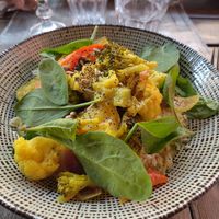 Vegan curry at Bistrot and Chocolat in Strasbourg