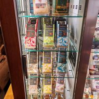 Chocolate tablet at Bistrot and Chocolat in Strasbourg