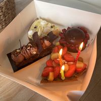 I ordered 4 of them to go for my birthday😄 at Bistrot and Chocolat in Strasbourg