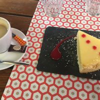 Best lemon cake I’ve ever had (vegan) at Bistrot and Chocolat in Strasbourg