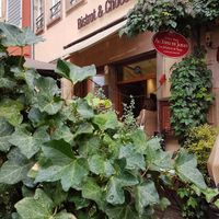 From outside at Bistrot and Chocolat in Strasbourg