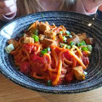 Tofu pasta at Rosso in Joensuu