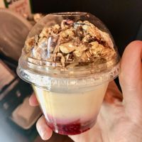 Granola pot  at Harry's at 387 in Belfast