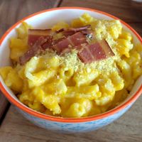 Holy macaroni at Harry's at 387 in Belfast