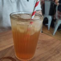 Iced tea at Harry's at 387 in Belfast