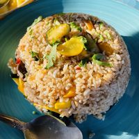Chaufa  at Qusqo in West Los Angeles