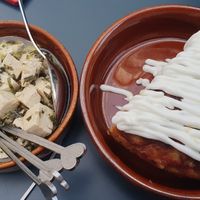 Tofu and Omelette with Aioli at COR in Zurich