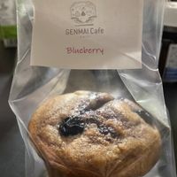 Takeaway brown rice muffin  at Genmai Cafe in Osaka