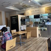 Inside. The cafe is on the second floor.   at Genmai Cafe in Osaka