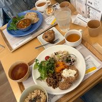   at Genmai Cafe in Osaka