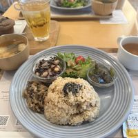   at Genmai Cafe in Osaka