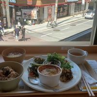  at Genmai Cafe in Osaka